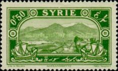 View of Alexandretta overprint