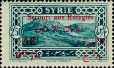 "Secours aux Refugiés" & value on Definitive 1925