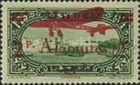 Airplane & new value overprint on Definitive 1925