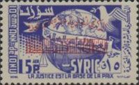 Overprint on Globe - Scales - Dove