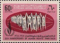 Human Rights flame and people