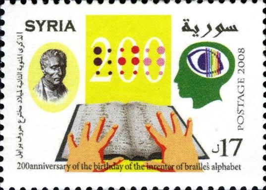200th Anniversary of birth of Louis Braille