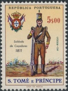 Soldier Cocadora-regiment, 1811