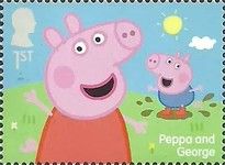 Peppa and George