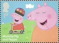 Mummy Pig and Peppa