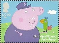 Grandpa Pig and Polly Parrot