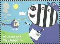 Mr Zebra and Miss Rabbit