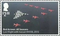 Last flight with Vulcan XH558, 2015
