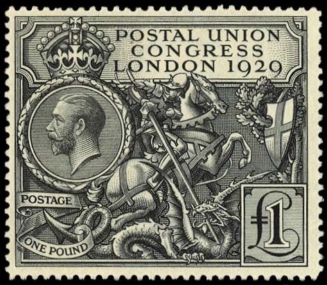 King George V - Postal Union Congress