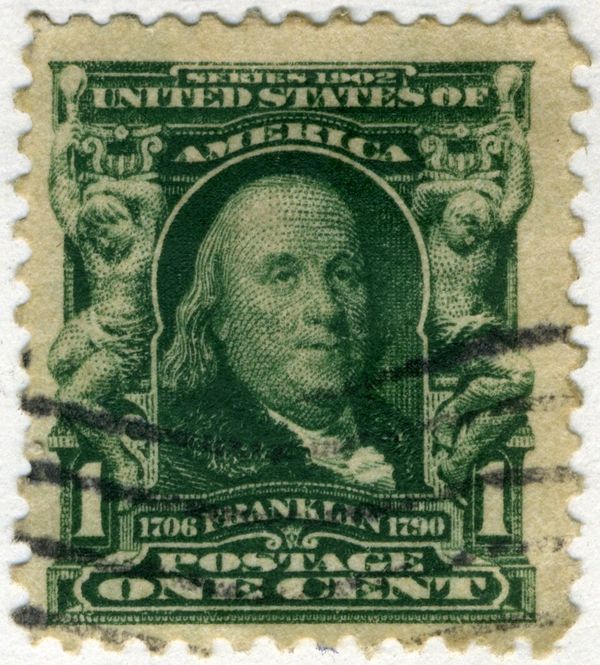 Benjamin Franklin (1706-1790), leading author and politician