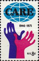 Hands Reaching for "CARE"