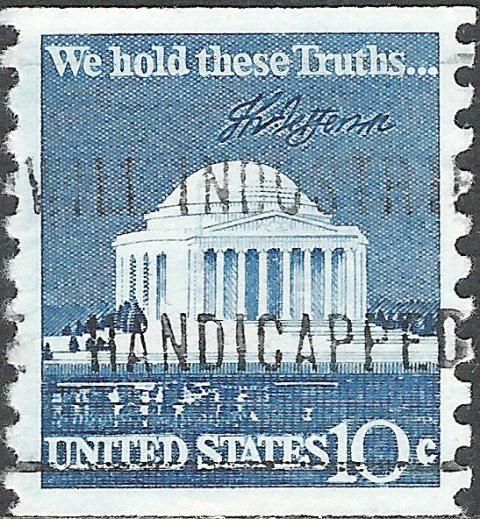 Jefferson Memorial and Signature