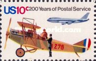 Curtiss JN-4 "Jenny" and Boeing 747-100 Jetliner