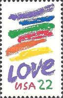 Coloured Lines and 'Love'