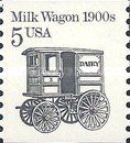 Milk Wagon 1900s