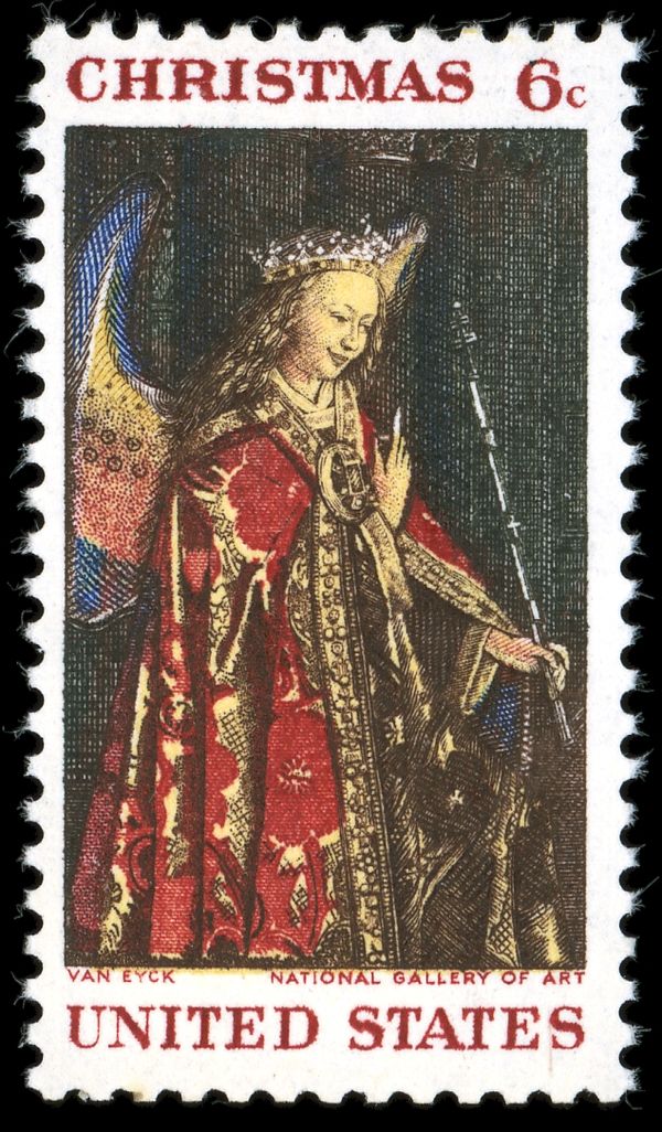 "The Annunciation" (detail) (Jan van Eyck)