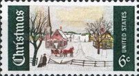 "Winter Sunday in Norway, Maine" (unknown artist)