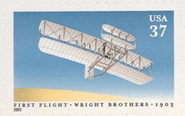 First Flight of Wright Brothers, Cent.