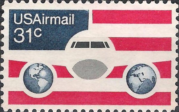 Plane, Globes & Flags