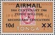1d postage stamp of 1886