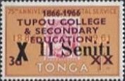 1d postage stamp of 1886