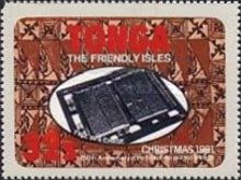 150th Ann. of the first books printed in Tonga