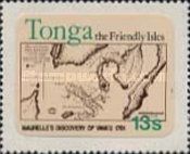 Map of Vava'u 1781