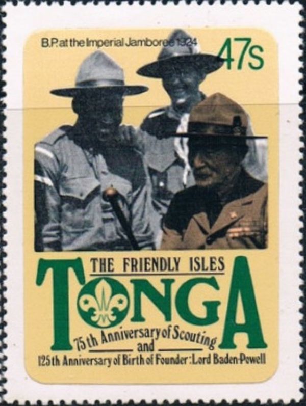 Baden Powell at Imperial Jamboree 1924