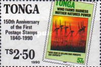 Stamp Tonga 1990