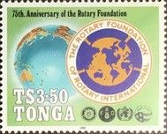 Globe, Rotary Foundation emblem