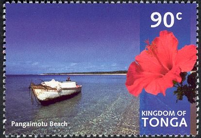 Pangaimotu Beach