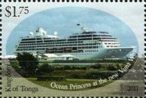 Ocean Princess at New Vuna Wharf