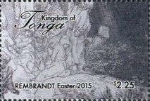 Detail of painting by Rembrandt