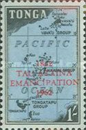 Map of Tonga