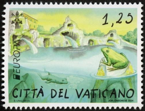 Frog in Vatican Gardens