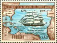 Bicentenary of Maritime Mail in Venezuela (1765-1965)