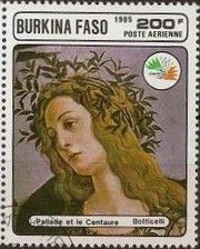 Pallas and the Centaur by Botticelli