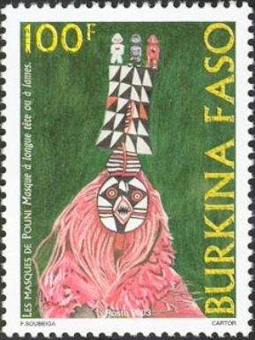 The Masks of Pouni, Masks with Long Head or Blade