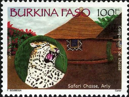 Safari Chasse Arly, Leopard (Panthera pardus)