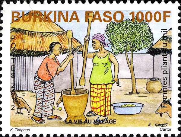 Crushing Millet