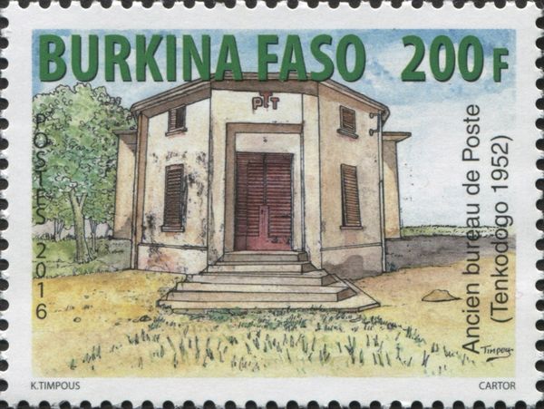 Colonial Era Architecture : Tenkodogo Post Office