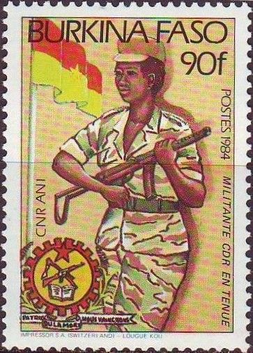 Soldier, Emblem and Flag