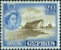 Queen Elizabeth II & Beach of Aphrodite