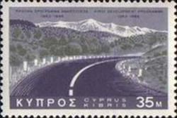 Highway on Troodos Mountains