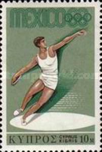 Olympic Games Mexico, Discus thrower