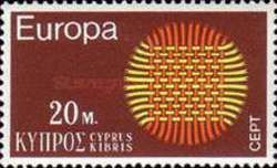 EUROPA/CEPT 1970 - Patchwork - Flaming Sun