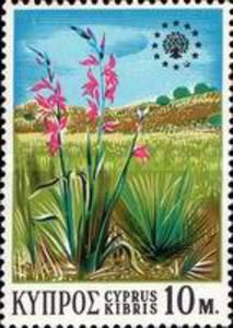 European Nature Protection Year - Wild Gladioles