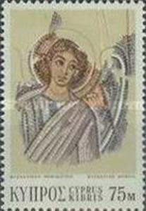 Angel from Kanakaria Church, mosaic