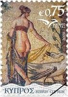 Leda and the swan, Mosaic, Kouklia, 3rd cent. A.D.