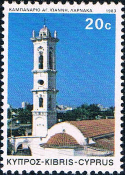 Belfry of St. John church - Larnaca